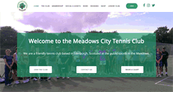 Desktop Screenshot of meadowstennis.co.uk